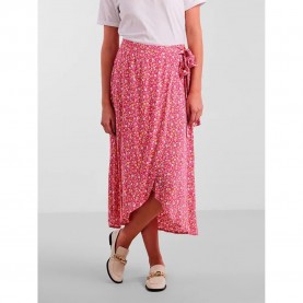пола,дамски,поли,и,рокли,pieces,tala,wrap,midi,skirt,pink,(beetroot,purple,aop,small,flower)