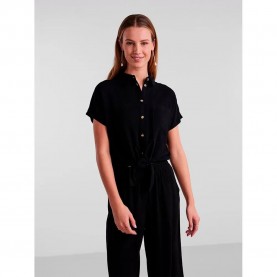 дамски,блузи,дамски,ризи,pieces,vinsty,short,sleeve,blouse,black,(black)