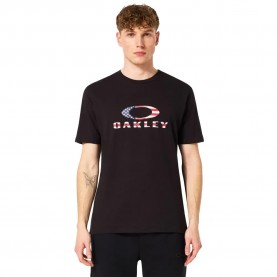 тениска,мъжки,тениски,oakley,o,bark,2.0,short,sleeve,t,shirt,black,american,flag,(black)