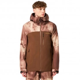яке,мъжки,якета,oakley,tc,skull,reduct,shell,jacket,brown,(carafe,brown,clouds,print)