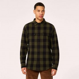 карирана,риза,мъжки,ризи,oakley,terraformic,button,down,long,sleeve,shirt,green,(black,green,check)