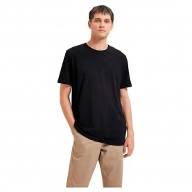 тениска,мъжки,тениски,selected,aspen,short,sleeve,t,shirt,black