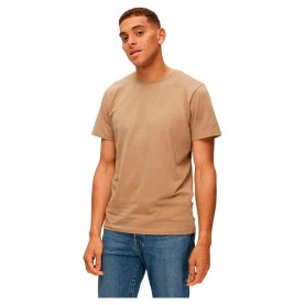 тениска,мъжки,тениски,selected,aspen,short,sleeve,t,shirt,kelp,(brown)
