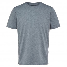 тениска,мъжки,тениски,selected,aspen,short,sleeve,t,shirt,medium,grey,melange,(grey)