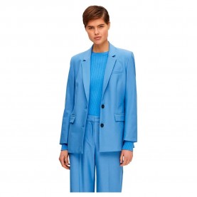 сако,дамски,сака,selected,eliana,blazer,ultramarine,detail,melange,(black)