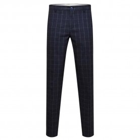 сако,мъжки,панталони,selected,oasis,slim,fit,dress,pants,navy,blazer,checks,(blue)
