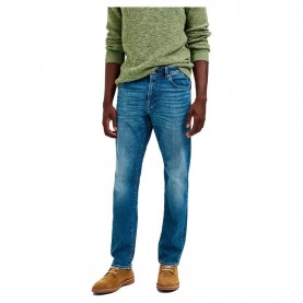дънки,мъжки,панталони,selected,scott,straight,fit,jeans,blue,(medium,blue,denim)