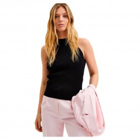 Тениска Selected Solina sleeveless T-shirt - Black (Black) тениска,дамски,тениски,selected,solina,sleeveless,t,shirt,black,(black)