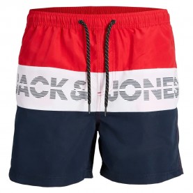 бански,гащета,детски,бански,костюми,jack,&,jones,12227529,fiji,swimming,shorts,chinese,red,(multicolor)