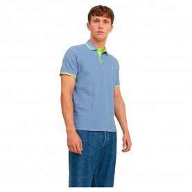 мъжки,блузи,с,яка,jack,&,jones,epaulos,short,sleeve,polo,blue,(bright,cobalt,detail,neon)