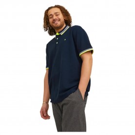 мъжки,блузи,с,яка,jack,&,jones,essential,paulos,plus,size,short,sleeve,polo,dark,navy,detail,neon,(blue)
