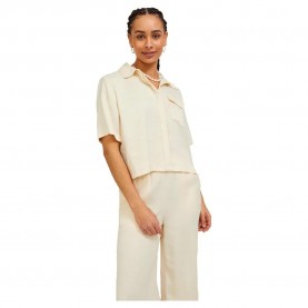 риза,с,къс,ръкав,дамски,блузи,дамски,ризи,jack,&,jones,lark,short,satin,short,sleeve,shirt,beige,(seedpearl)