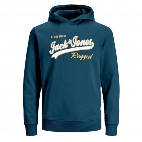 суичър,детски,блузи,jack,&,jones,logo,hoodie,blue,(sailor,blue)