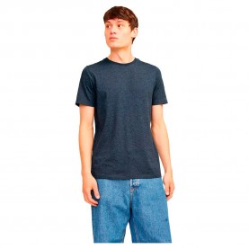 тениска,мъжки,тениски,jack,&,jones,organic,melange,short,sleeve,t,shirt,navy,blazer,detail,melange,(blue)