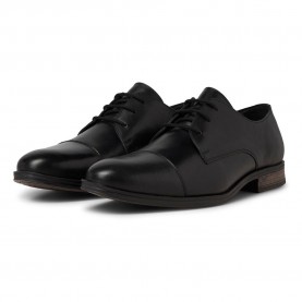 обувки,мъжки,обувки,jack,&,jones,raymond,leather,shoes,black