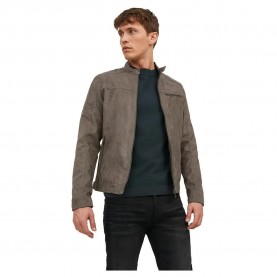 яке,мъжки,якета,jack,&,jones,rocky,jacket,brown,(falcon,pattern,fake,suede)