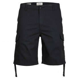 къси,панталони,мъжки,панталони,jack,&,jones,tmarley,plus,cargo,shorts,black