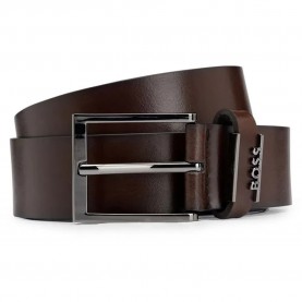 Колан BOSS Cole Ant Sz35 10249589 belt - Brown (Dark Brown) колан,колани,boss,cole,ant,sz35,10249589,belt,brown,(dark,brown)