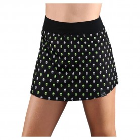 Пола Endless Minimal Print skirt - Green (Skulls Green) пола,детски,поли,и,рокли,endless,minimal,print,skirt,green,(skulls,green)