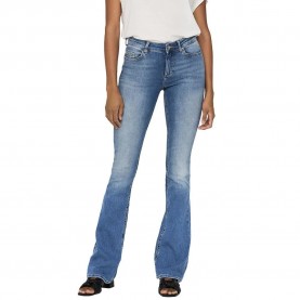 дънки,дамски,панталони,only,blush,flared,tai467,jeans,blue
