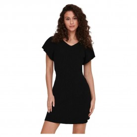 рокля,дамски,поли,и,рокли,only,leelo,short,sleeve,short,dress,black,(black)