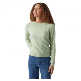 блуза,дамски,пуловери,дамски,плетени,дрехи,vero,moda,doffy,sweater,reseda,detail,melange,(green)