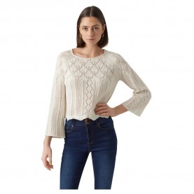 блуза,дамски,пуловери,дамски,плетени,дрехи,vero,moda,ginger,sweater,beige,(birch)