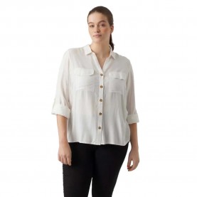 риза,с,дълъг,ръкав,дамски,блузи,дамски,ризи,vero,moda,curve,bumpy,new,long,sleeve,shirt,beige,(snow,white)