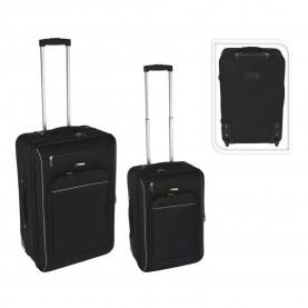 куфари,pr,world,set,2,trolley,bag,black,(black)