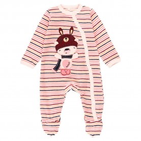 детски,облекла,за,момчета,boboli,listing,velvet,romper,pink,(multicolor,list,rosas)