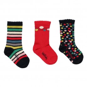 чорапи,детски,чорапи,boboli,pack,socks,multicolor,(garnet)
