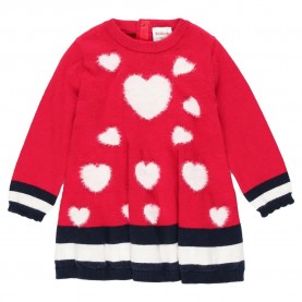 рокля,детски,поли,и,рокли,boboli,tricotosa,hearts,dress,red,(berry)