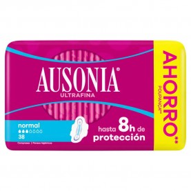 хигиена,тяло,ausonia,normal,alas,compresses,38,units,clear,(multicolor)
