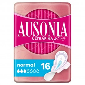 хигиена,тяло,ausonia,normal,ultrafinaplus,alas,compresses,16,units,clear,(multicolor)