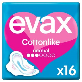 хигиена,тяло,evax,cottonlike,normal,alas,compresses,16,units,pink,(multicolor)