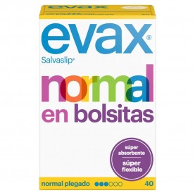 хигиена,тяло,evax,normal,salvaslip,compresses,40,units,clear,(multicolor)