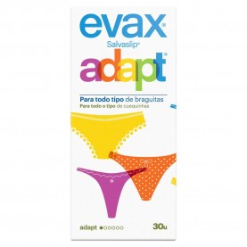 хигиена,тяло,evax,salvaslip,adapt,compresses,30,units,clear,(multicolor)