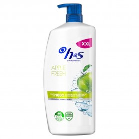 хигиена,коса,h&s,apple,fresh,1000ml,shampoo,clear,(multicolor)