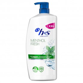 хигиена,коса,h&s,menthol,1000ml,shampoo,clear,(multicolor)