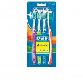 хигиена,аксесоари,oral,b,123,shiny,clean,brush,middle,4u,blue,(multicolor)