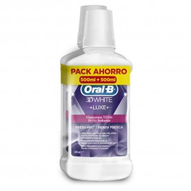 хигиена,аксесоари,oral,b,3dw,luxe,perfection,2x500ml,colutory,clear,(multicolor)