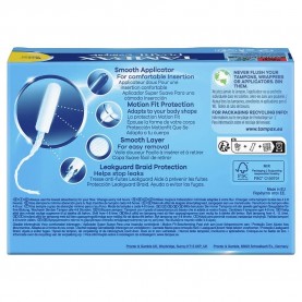 хигиена,тяло,tampax,compank,pearl,regular,compresses,36,units,clear,(multicolor)