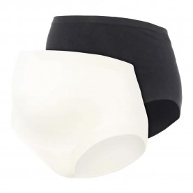 дамско,бельо,дамски,бикини,и,танкини,mamalicious,heal,maternity,panties,2,units,black,pack,white,(white,black)