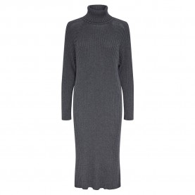 рокля,дамски,поли,и,рокли,yas,mavi,roll,neck,long,sleeve,midi,dress,grey