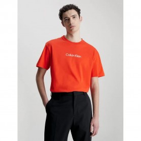 тениска,мъжки,тениски,calvin,klein,hero,logo,comfort,short,sleeve,t,shirt,orange,(spicy,orange)