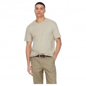 тениска,мъжки,тениски,only,&,sons,max,short,sleeve,t,shirt,beige,(pelican)