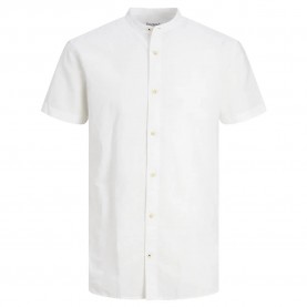 риза,с,къс,ръкав,мъжки,ризи,jack,&,jones,blalinen,band,short,sleeve,shirt,white,(white,fit,slim,fit)