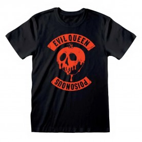 тениска,мъжки,тениски,heroes,official,disney,villians,evil,queen,posionous,short,sleeve,t,shirt,red,(black)