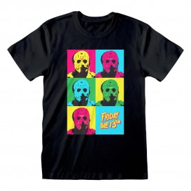 тениска,мъжки,тениски,heroes,official,friday,the,13th,jason,pop,art,short,sleeve,t,shirt,purple,(black)