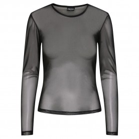 дамски,блузи,дамски,ризи,pieces,ninni,long,sleeve,blouse,grey,(black)